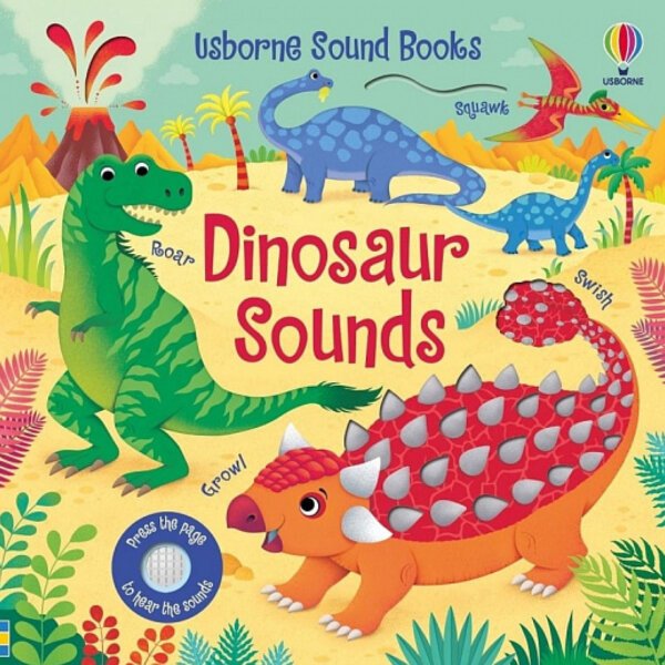 Музична книжка Dinosaur sound