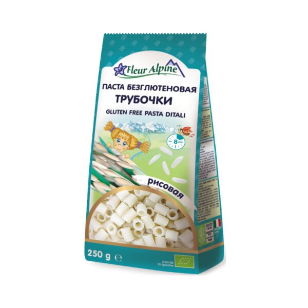 Паста безглютенова трубочки Fleur Alpine
