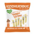 Kidddylicious veggie straws сметана та цибуля