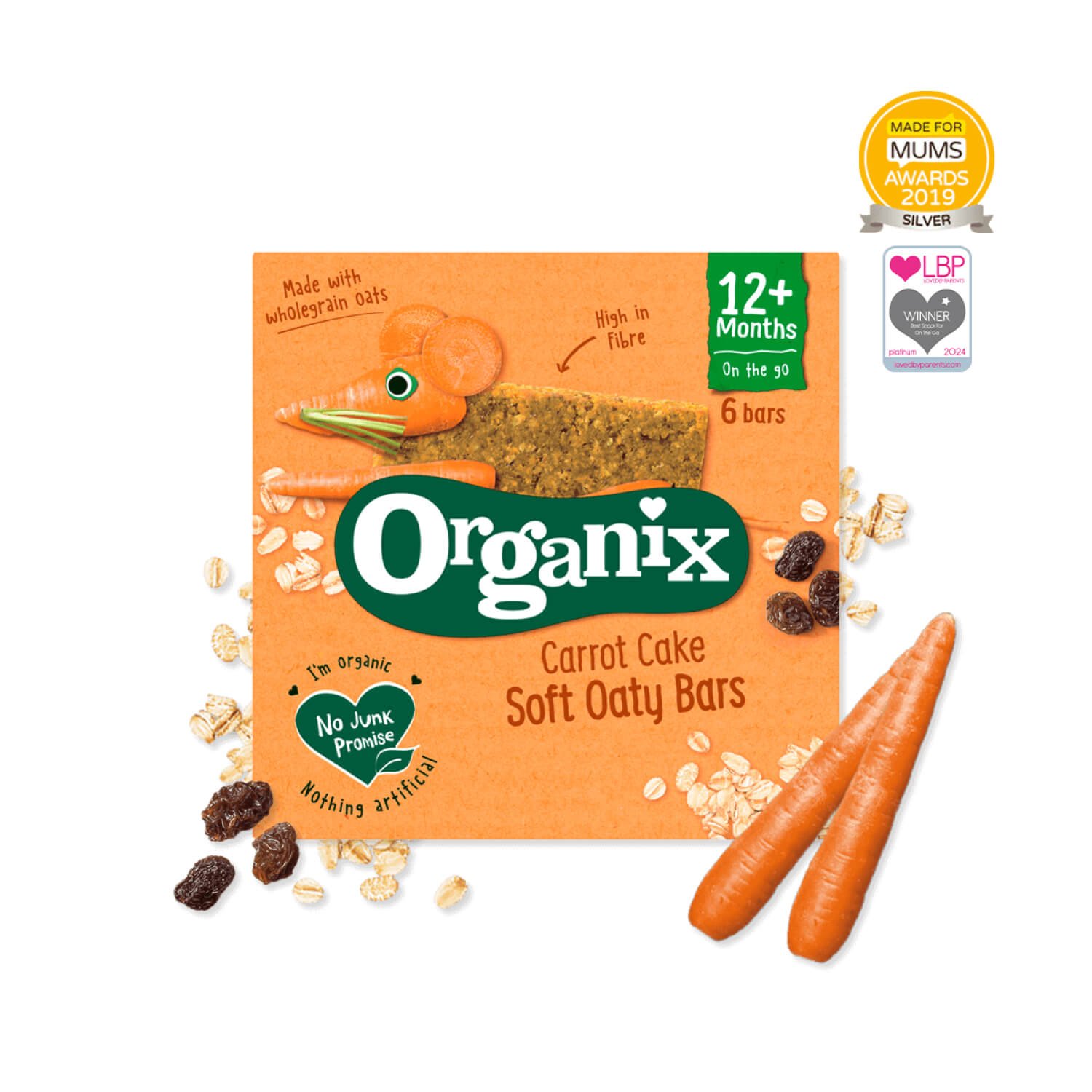 Organix Oatmeal Carrot Cake Bar