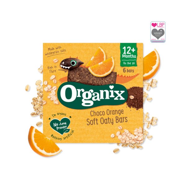 Батончик Organix вівсяний какао та апельсин