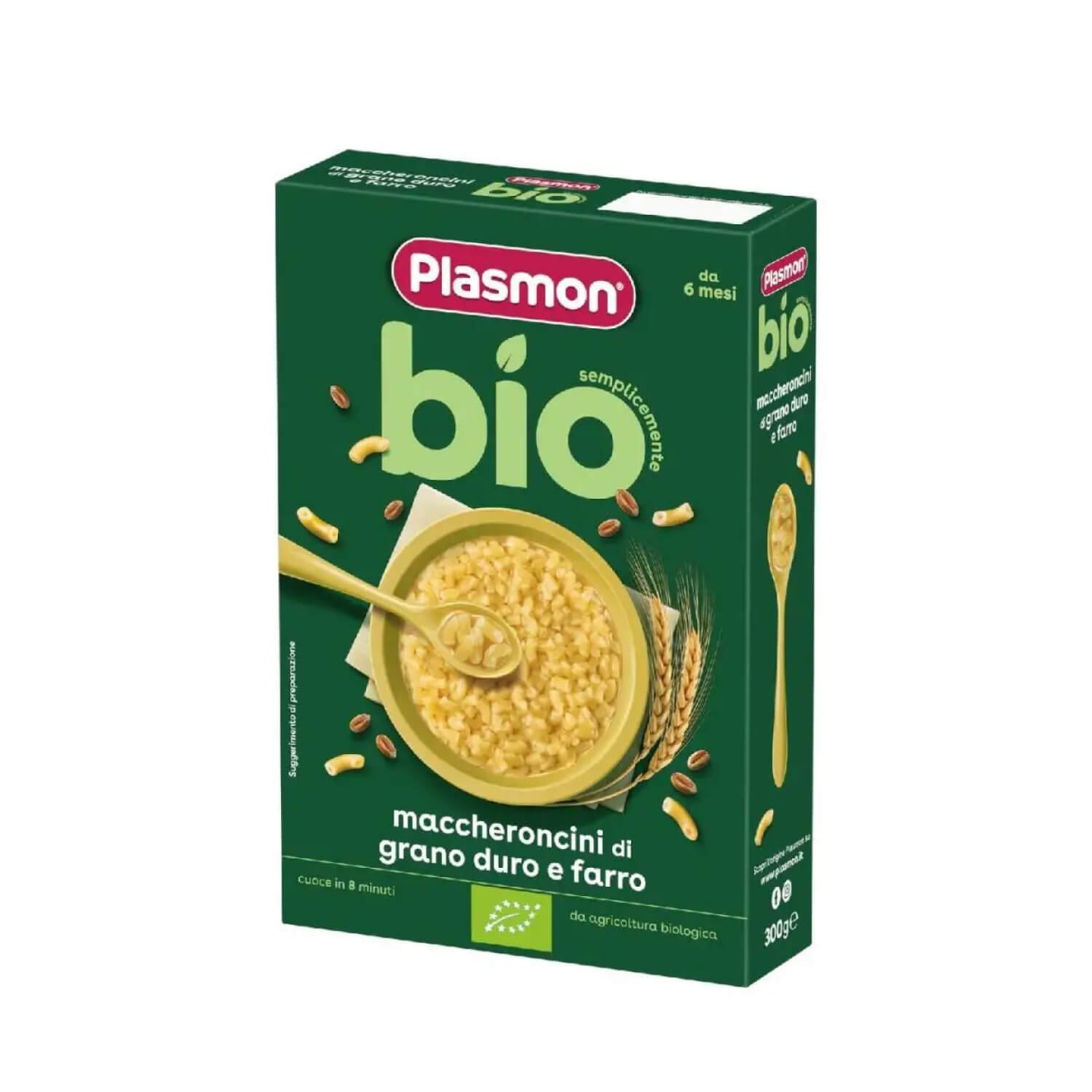 Макарончик Plasmon bio maccheroncini