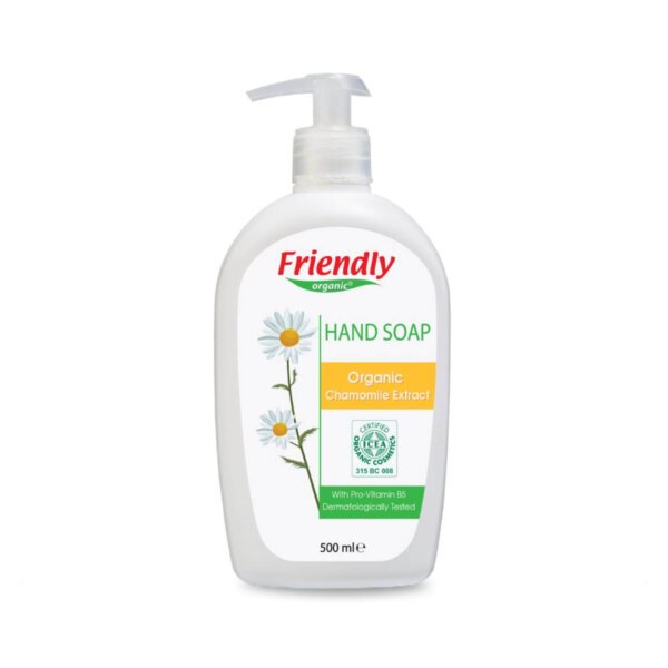 Екологічне рідке мило Friendly Organic 500 мл.ромашка