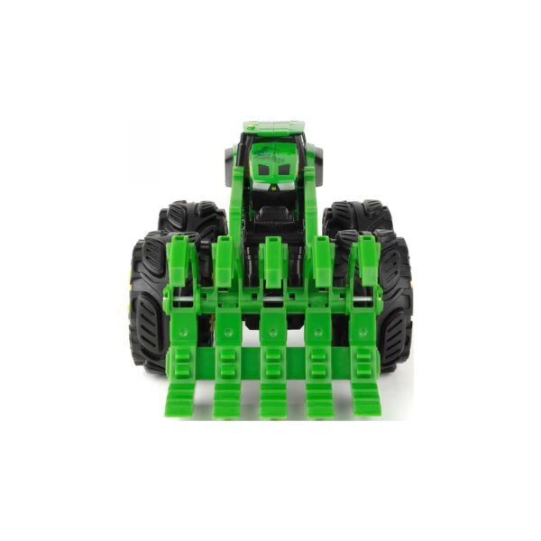 Іграшковий трактор John Deere з ковшем і великими колесами