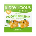 Печиво Kiddylicious cookie squares яблуко-морква