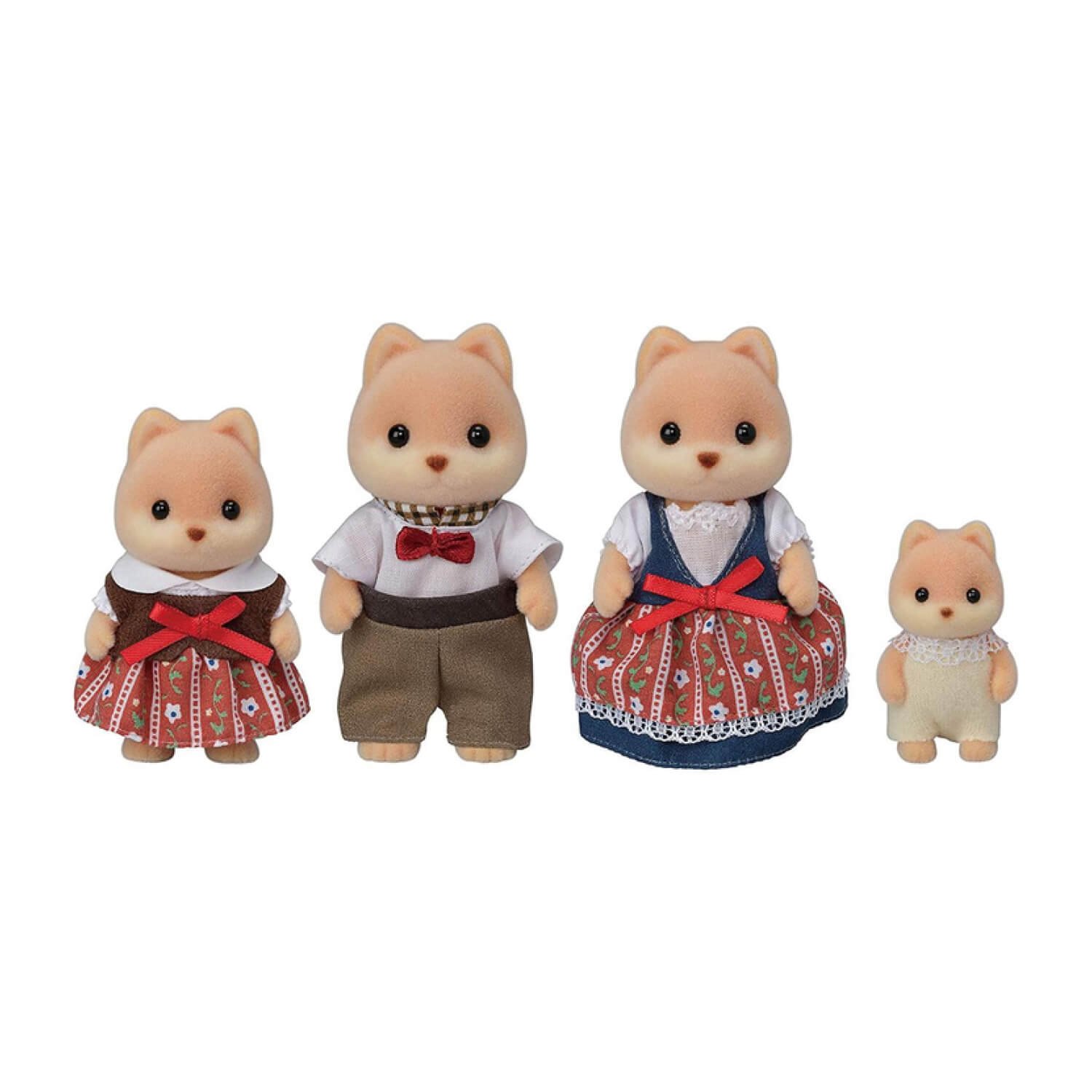 Ігровий набір сім`я карамельних песиків Sylvanian families