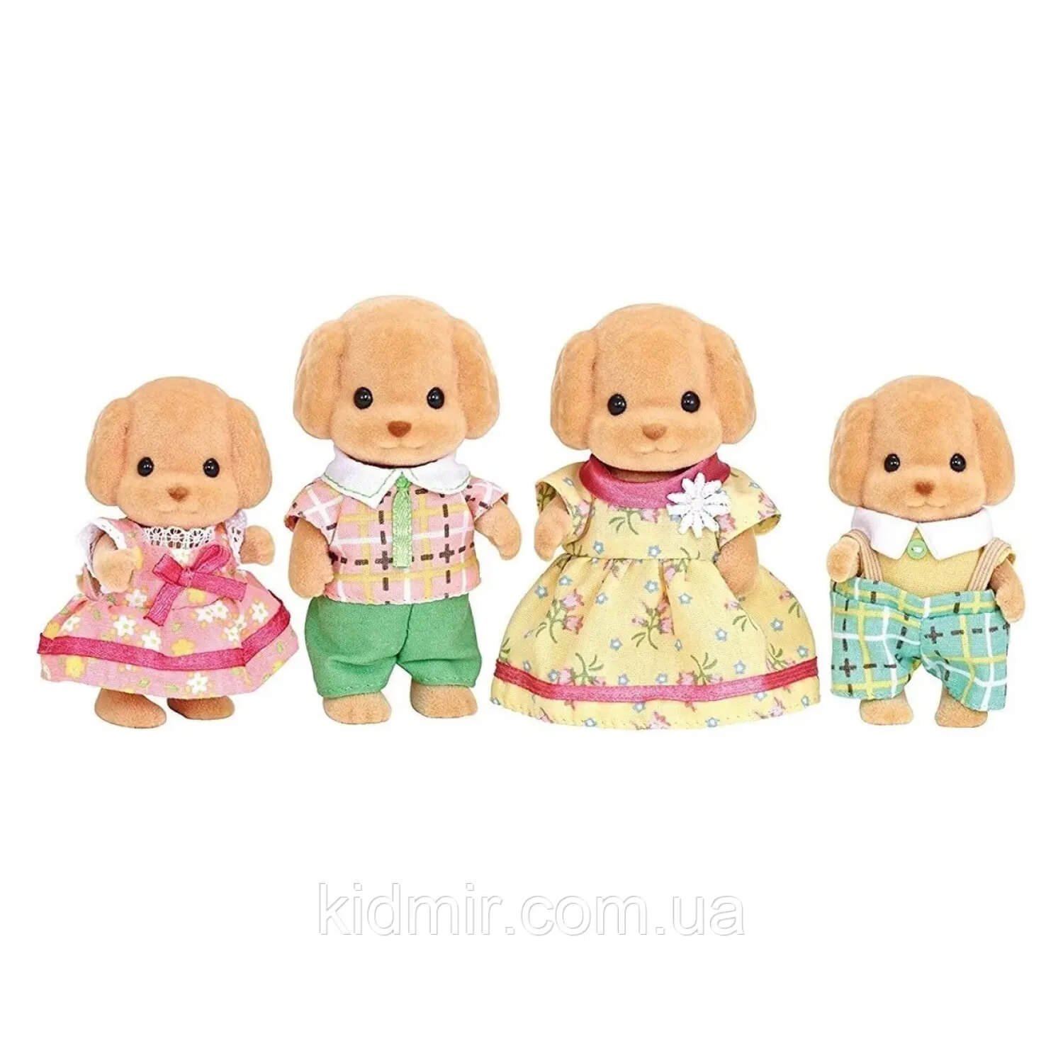 Ігровий набір Сім`я пуделів Sylvanian families