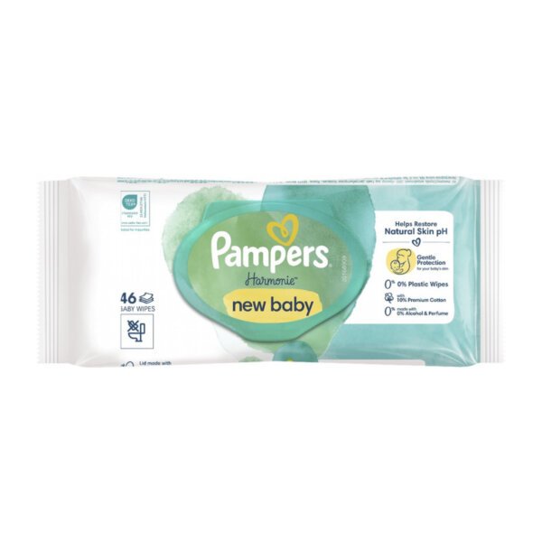 Вологі серветки Pamper’s Harmonie new baby