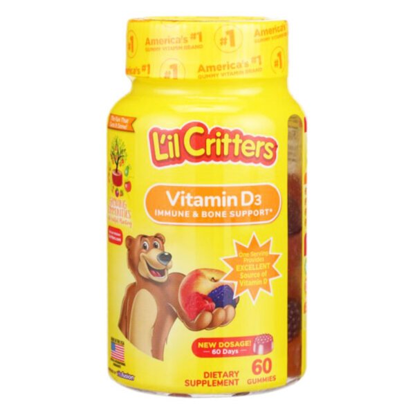 Вітамін D3 Lil Critter’s 60 шт.