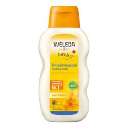 Дитячий засіб для купання з календулою Weleda