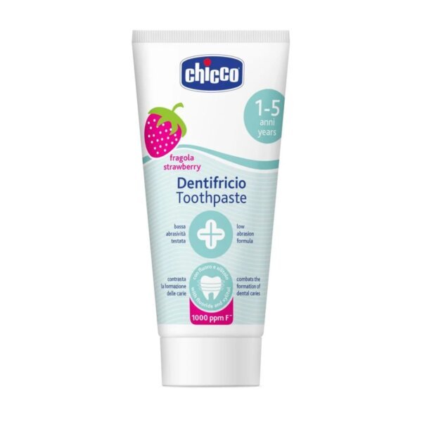 Зубна паста Chicco полуниця з фтором