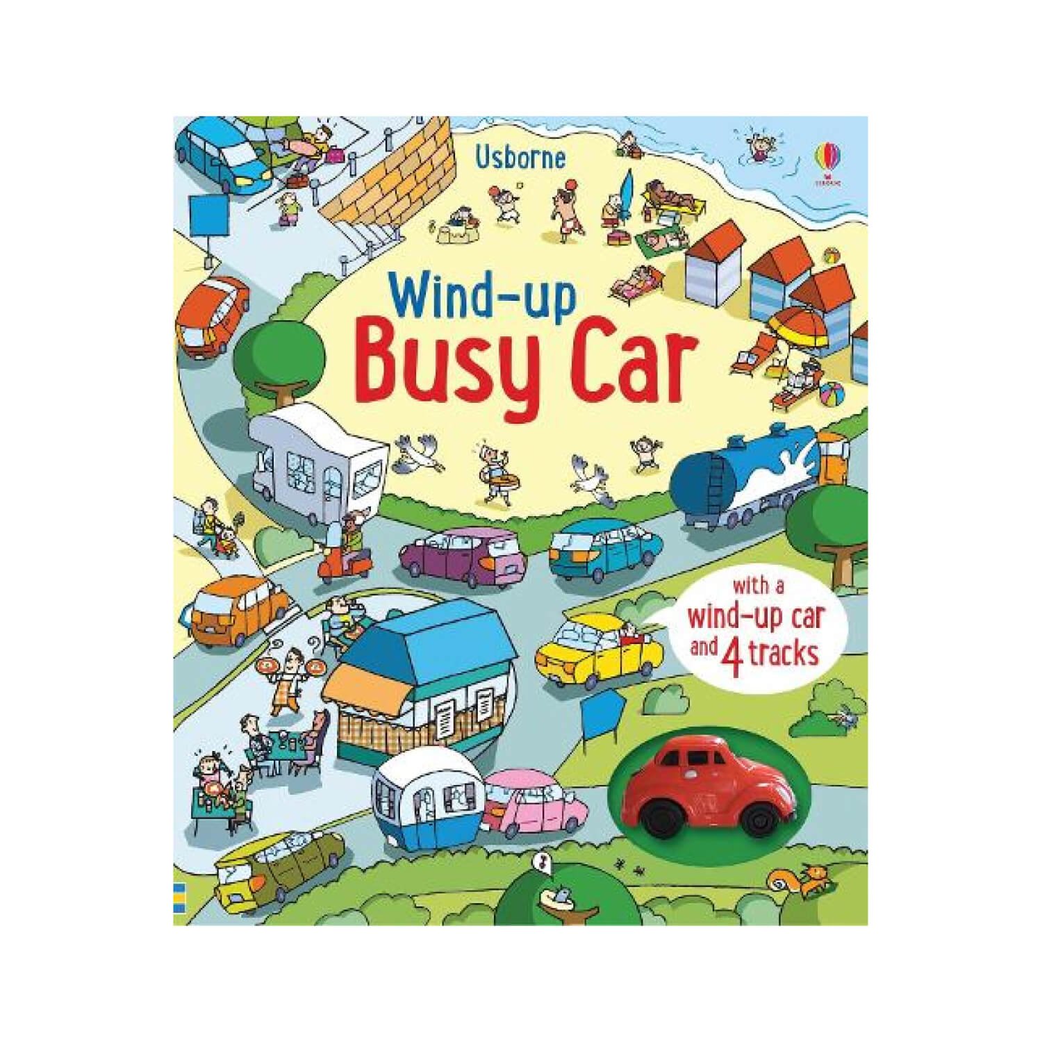 Книжка трек Wind-up busy car