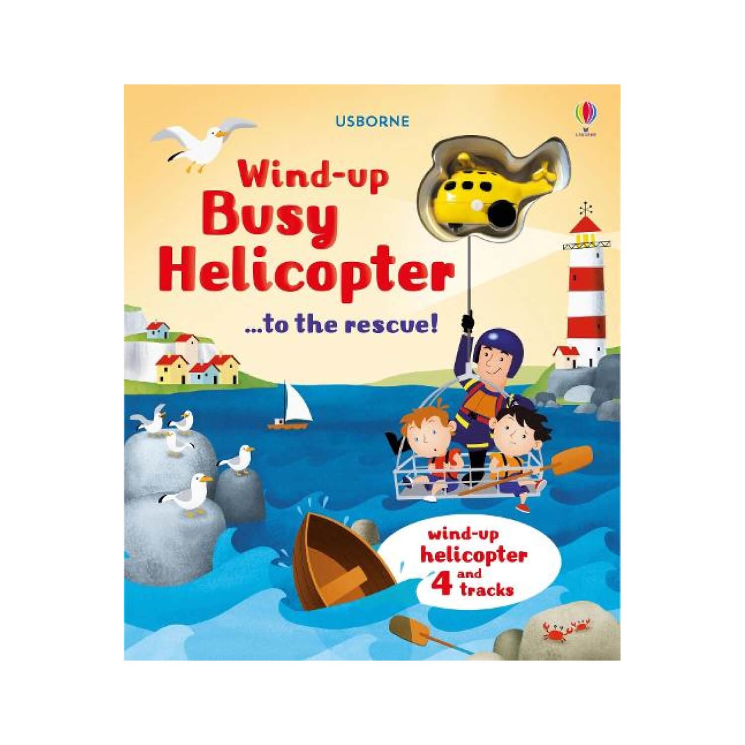 Книжка трек Wind-up busy helicopter