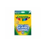 Набір фломастерів Crayola 12 шт. які змиваються