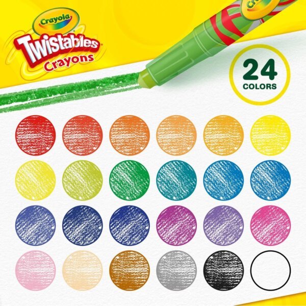 Олівці Crayola Twistables 24 шт.