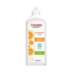 Органічний засіб для миття посуди Friendly Organic 500 мл. апельсин