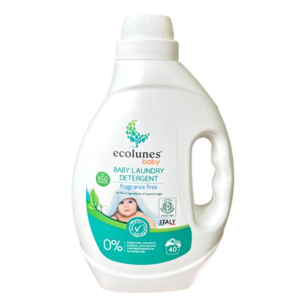 Органічний засіб для прання дитячих речей ECOLUNES без запаху 2 л.