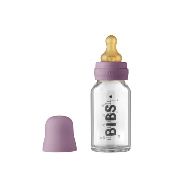 Пляшечка Bibs скло 110 мл. mauve