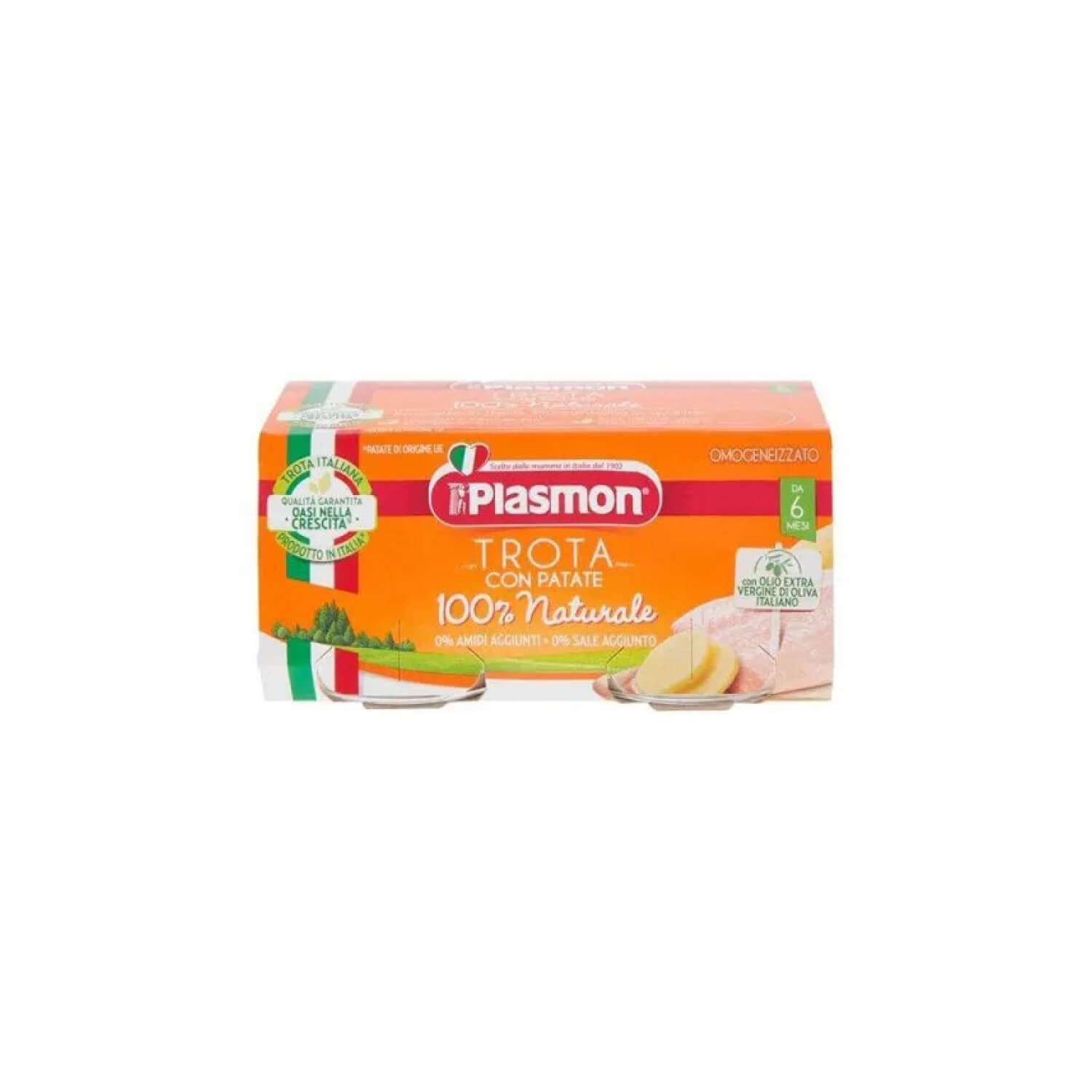 Пюре Plasmon форель