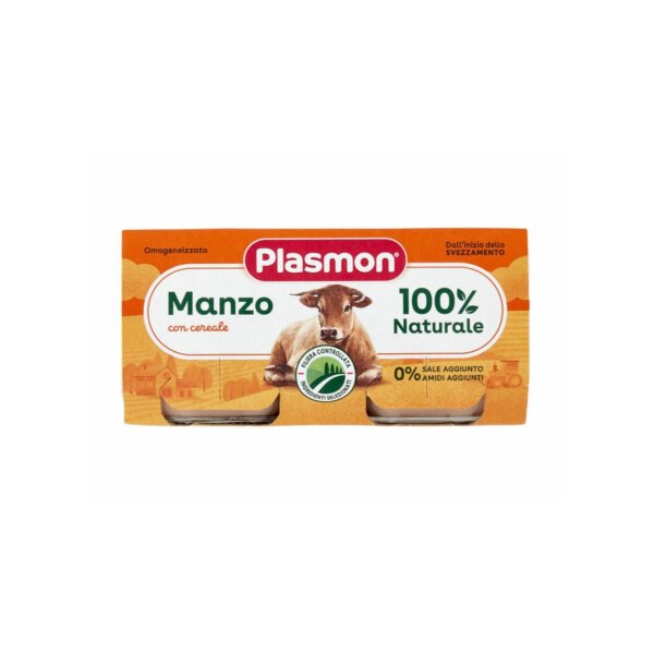 Пюре Plasmon яловичина