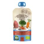 Пюре Rudolfs Pouch Лосось з овочами