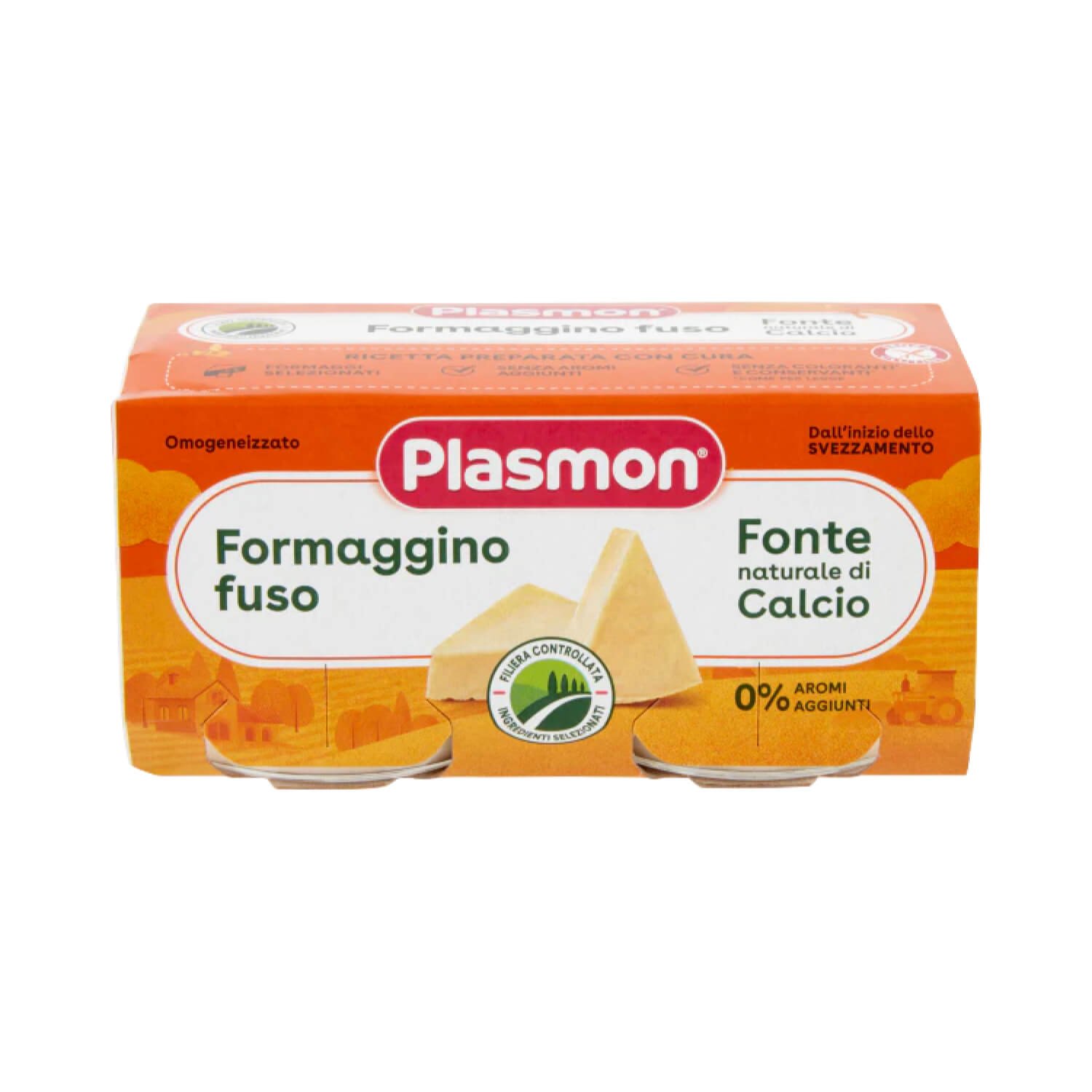 Сир Plasmon formaggino fuso