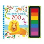 Пальчикова розмальовка Fingerprint activities: zoo