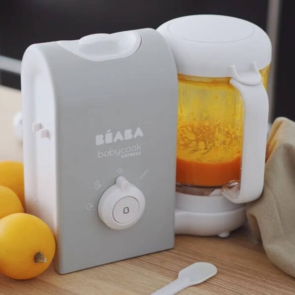 Пароварка - блендер Beaba Babycook Express - сірий