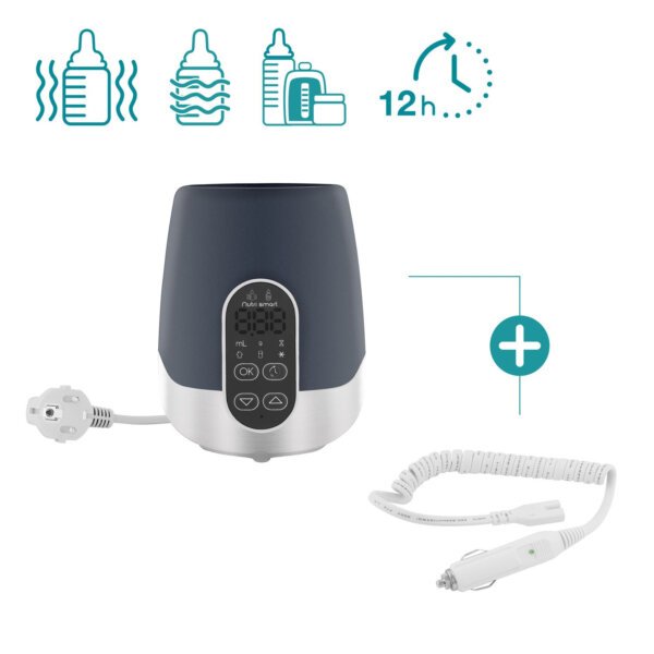 Підігрівач пляшечок Babymoov NutriSmart (автомобільний та домашній)