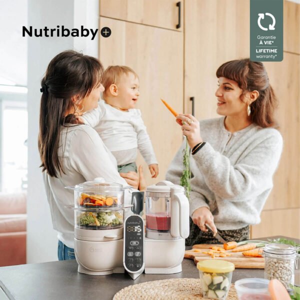 Блендер – пароварка Babymoov Nutribaby+ Beige