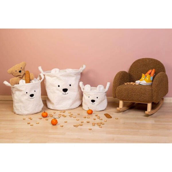 Крісло – гойдалка дитяче Childhome teddy brown