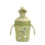 Чашка з носиком, 200 мл,+6 місяців, “Bear Family”/зелена Suavinex