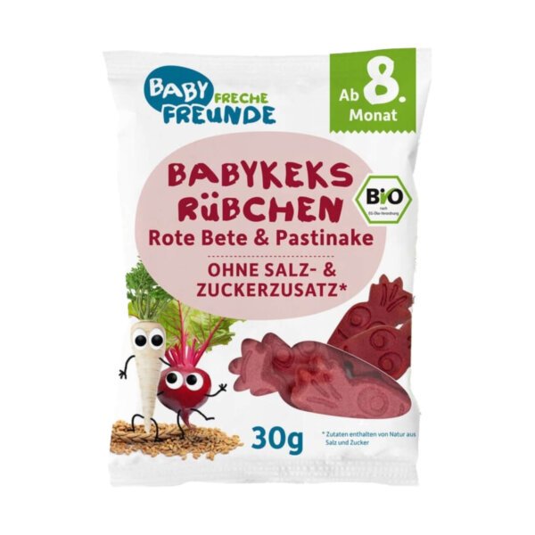 Печиво Freche Freunde з буряком та пастирнаком 30 гр.
