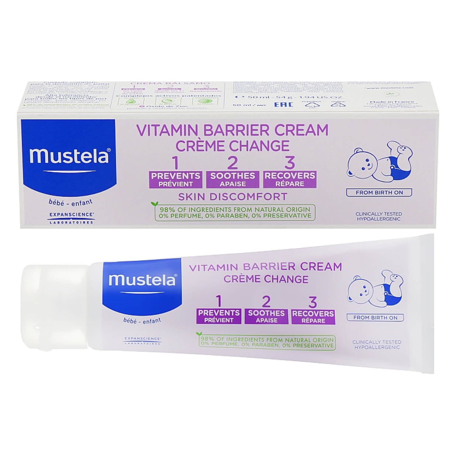 Крем під підгузник Mustela 50 мл.