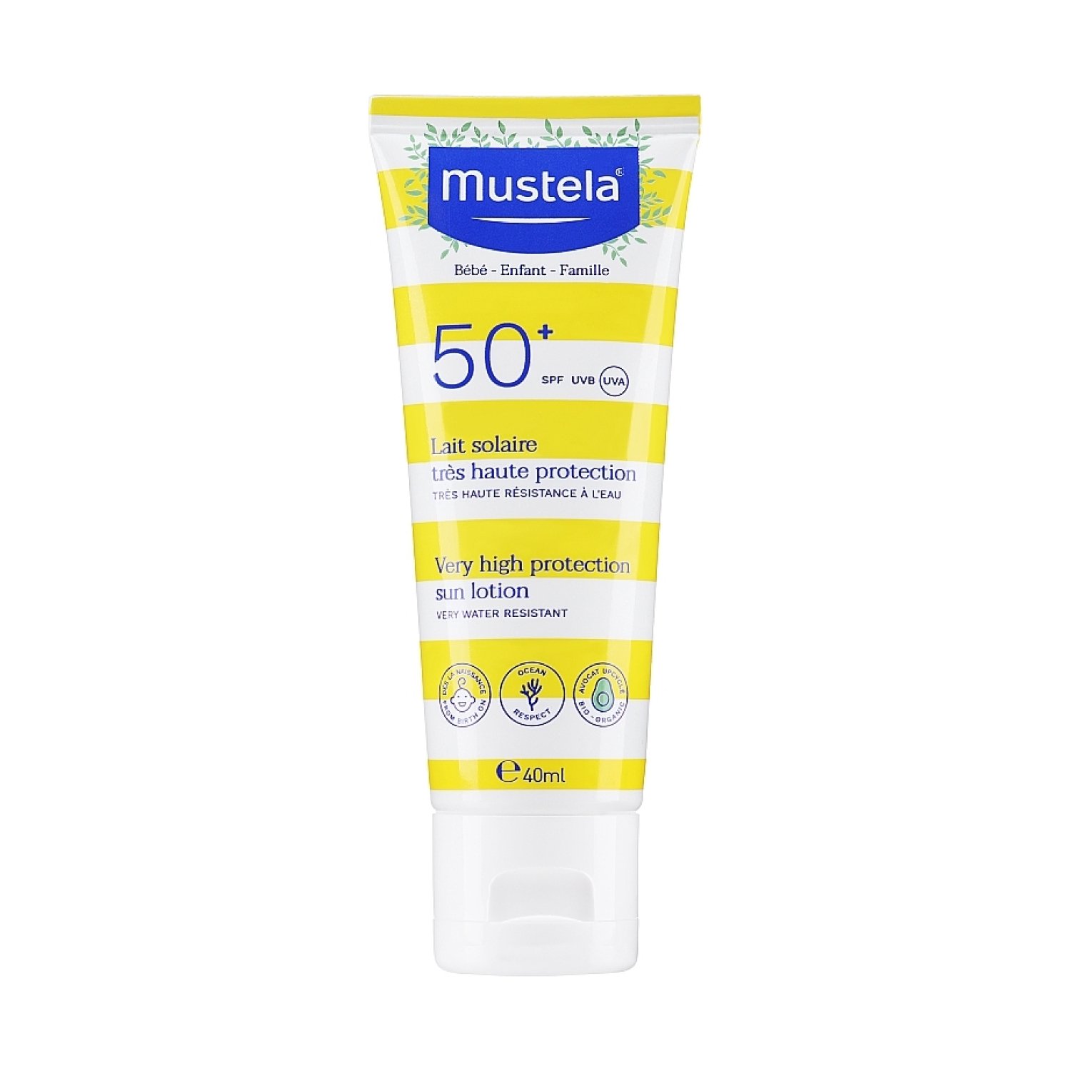 Сонцезахисний крем Mustela 40 мл.