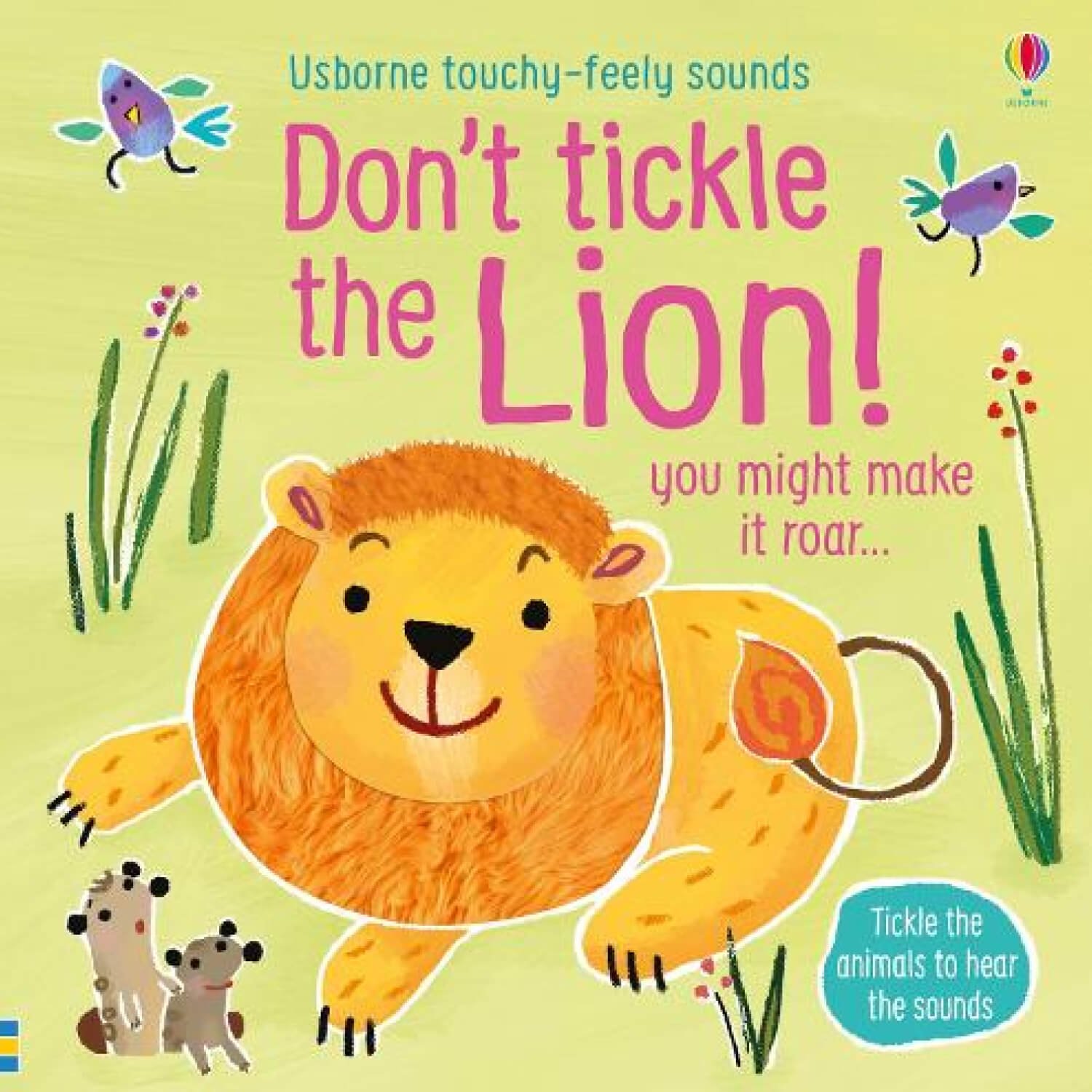 Книга тактильна зі звуками Don`t tickle the Lion!