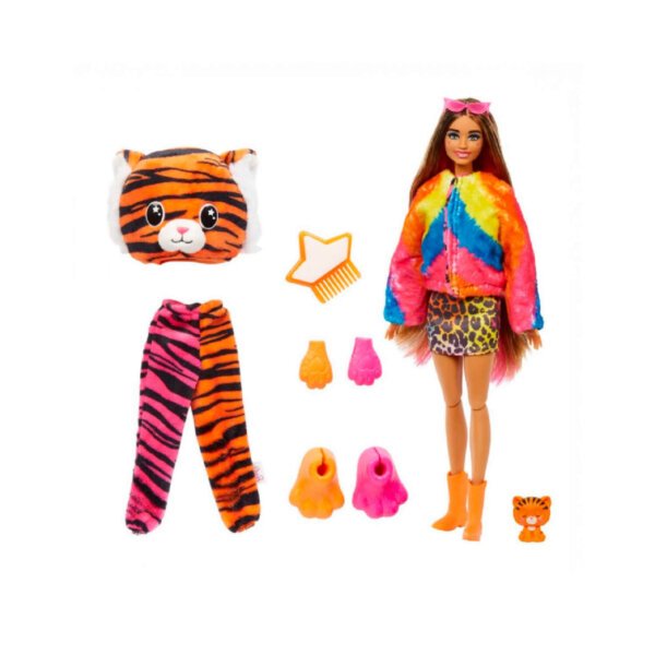 Лялька Barbie Cutie Reveal тигрик