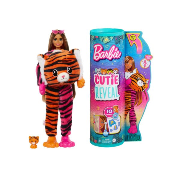 Лялька Barbie Cutie Reveal тигрик