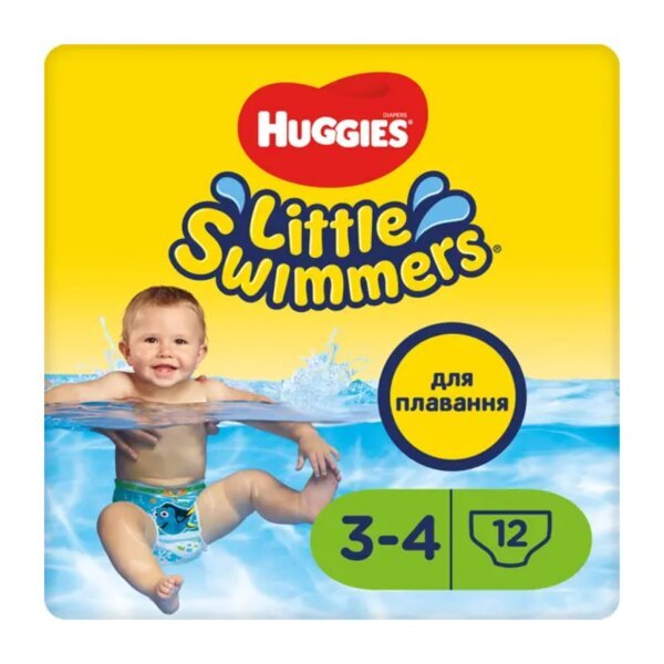 Підгузники для плавання Huggies розмір 3-4