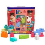 Конструктор MEGA BLOCKS 60 штук рожевий
